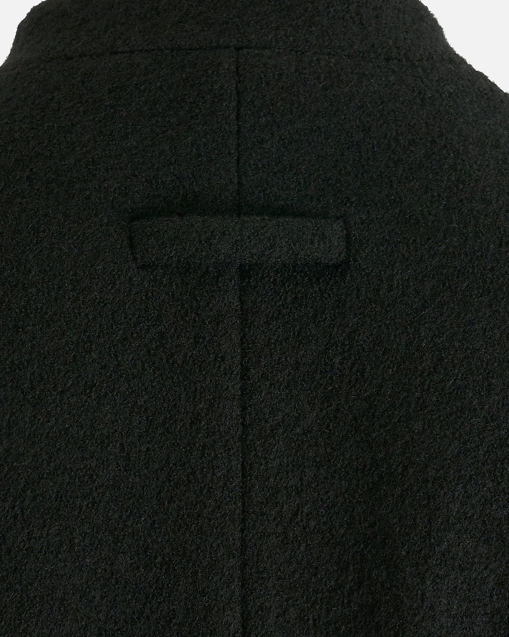 Lapelless Relaxed Coat In Black Fear of god – Гарантія оригінальності – збільшений вид