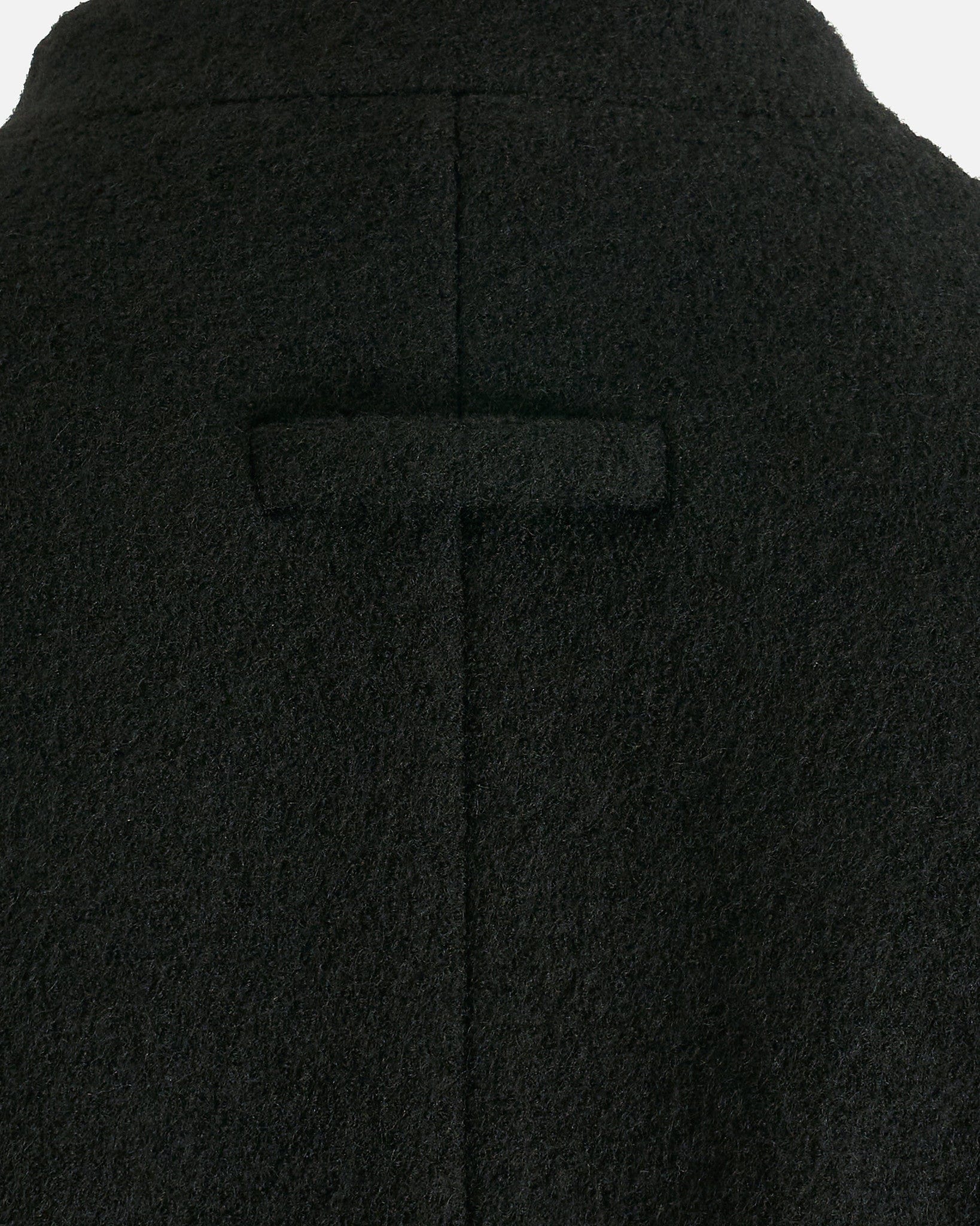 Lapelless Relaxed Coat In Black Fear of god – Гарантія оригінальності – збільшений вид
