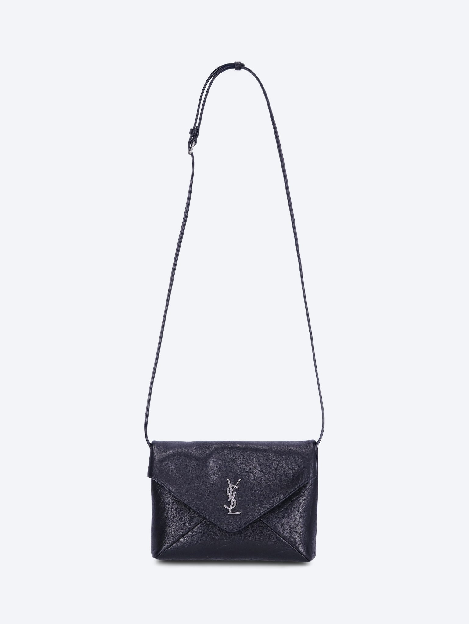 Large Pouch On Strap Saint laurent оригінал – Купити в Україні – вид ззаду