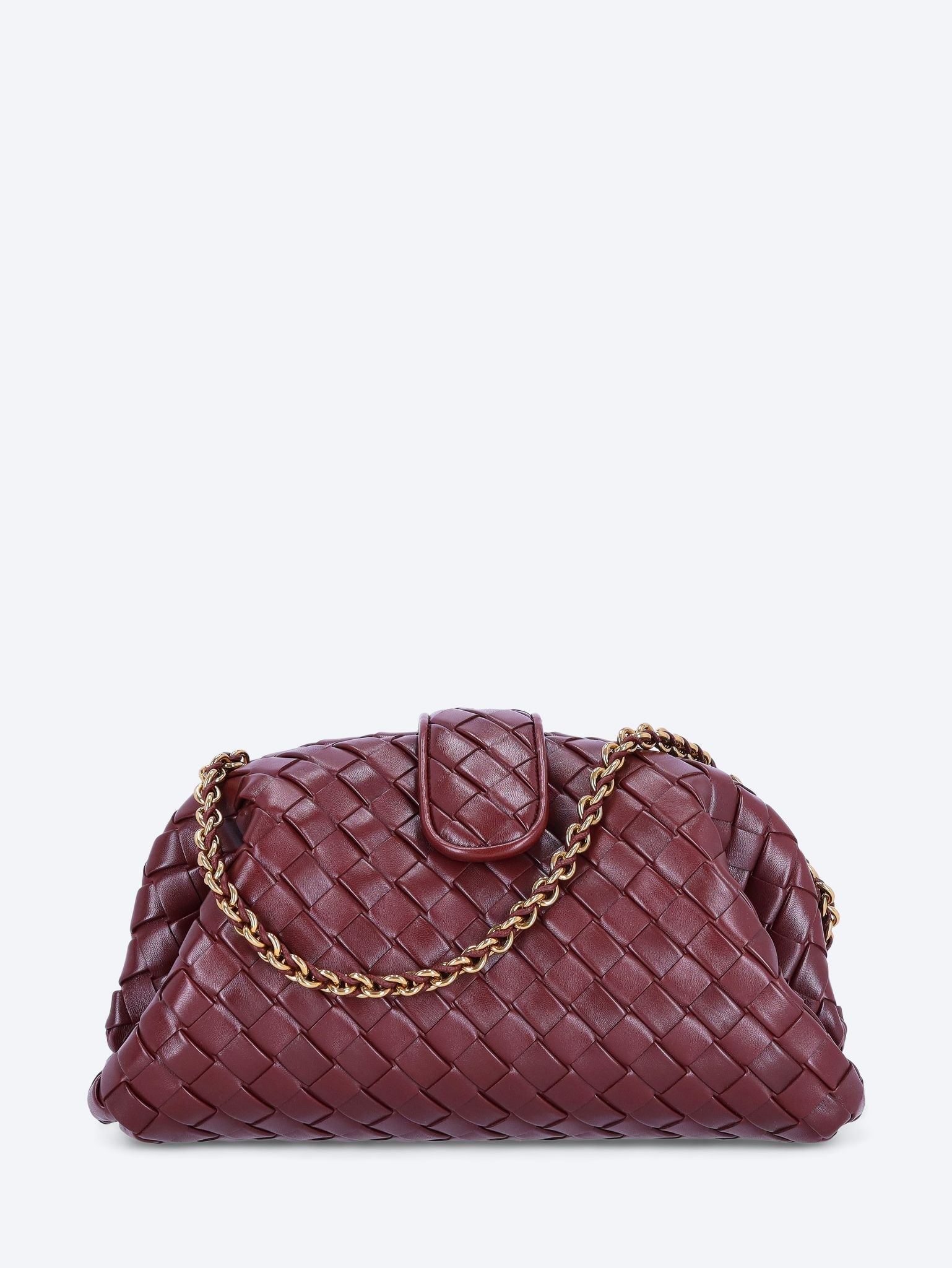 Lauren 1980 Clutch Bottega veneta оригінал – Купити в Україні – боковий вид
