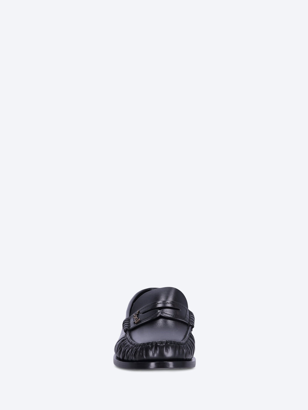 Laurent Smooth Leather Loafers Saint laurent – Гарантія оригінальності – детальний вид
