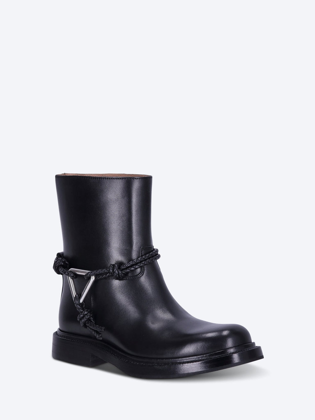 Оригінальна Leather Boots Bottega veneta – вид ззаду