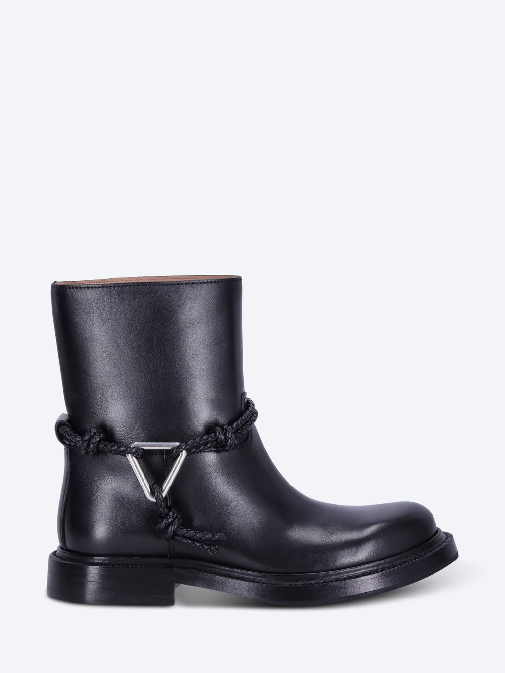 Оригінальна Leather Boots Bottega veneta – боковий вид