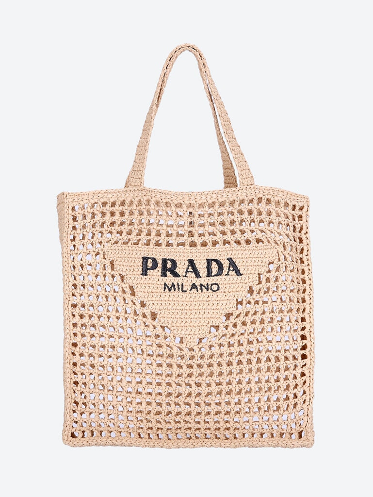 Crochet Tote Bag Prada оригінал – Купити в Україні – боковий вид