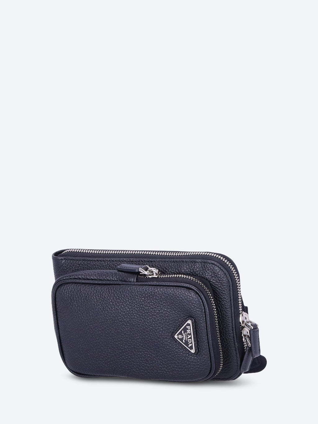 Black Leather Smartphone Case Prada – Гарантія оригінальності – вид ззаду