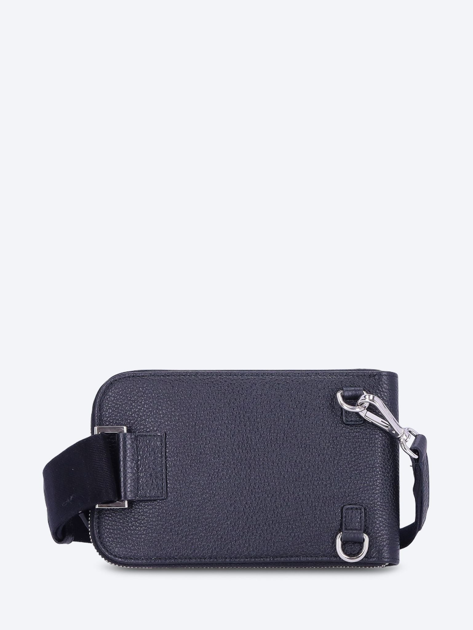 Black Leather Smartphone Case Prada – Гарантія оригінальності – збільшений вид