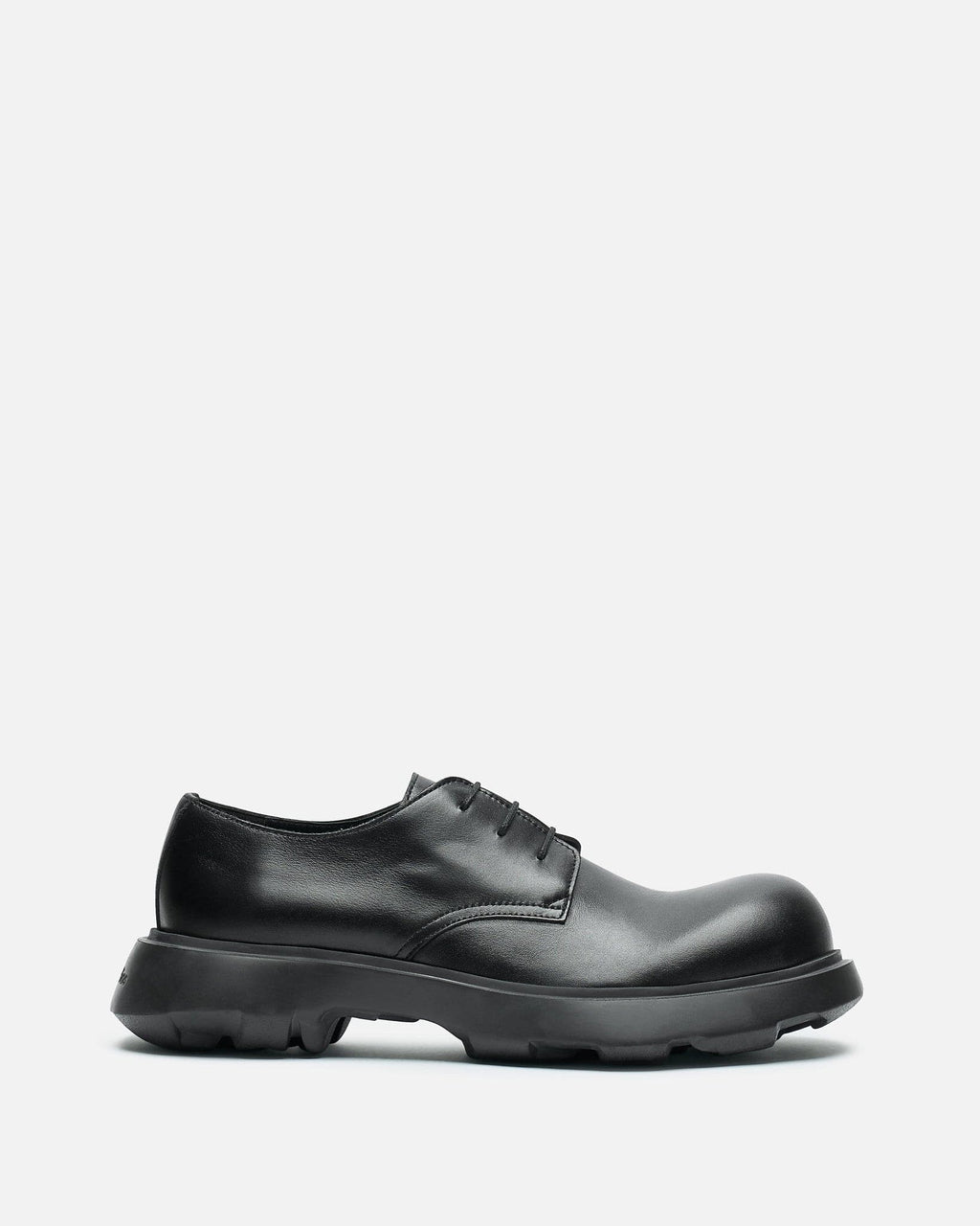 Leather Lace-Up Shoes In Black Acne studios – Гарантія оригінальності – боковий вид