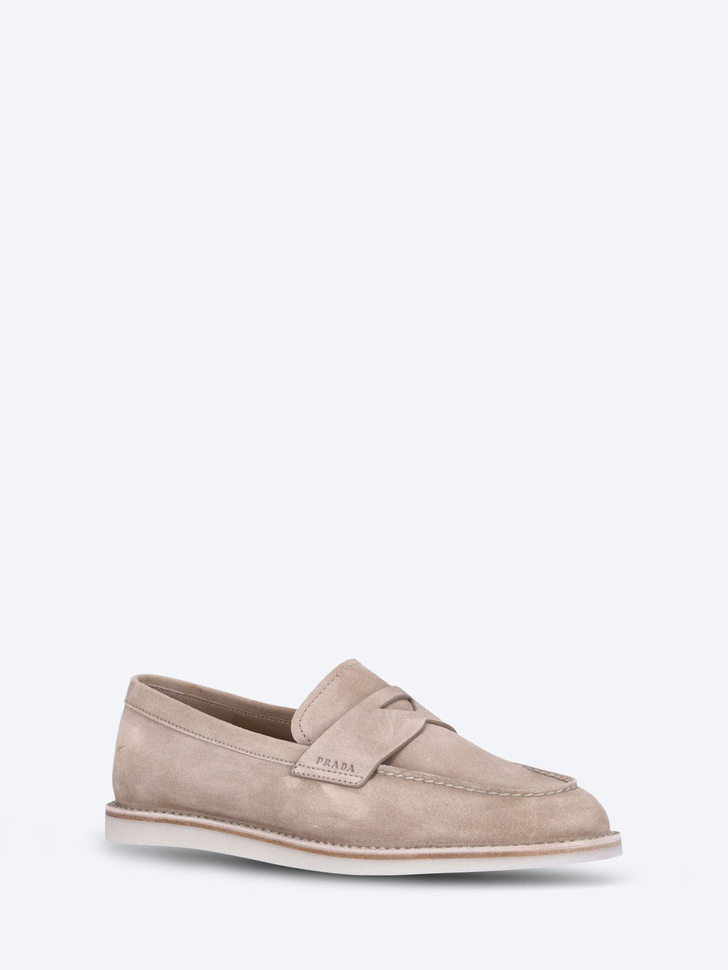 Leather Loafers Prada – Гарантія оригінальності – вид ззаду