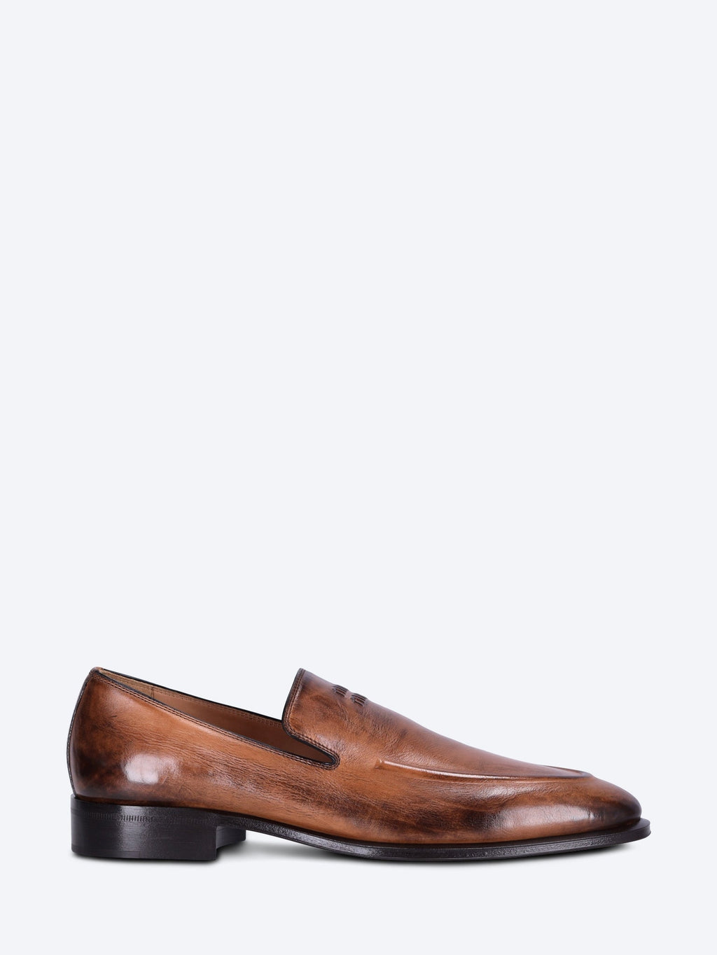 Оригінальна Leather Loafers Miu miu – боковий вид