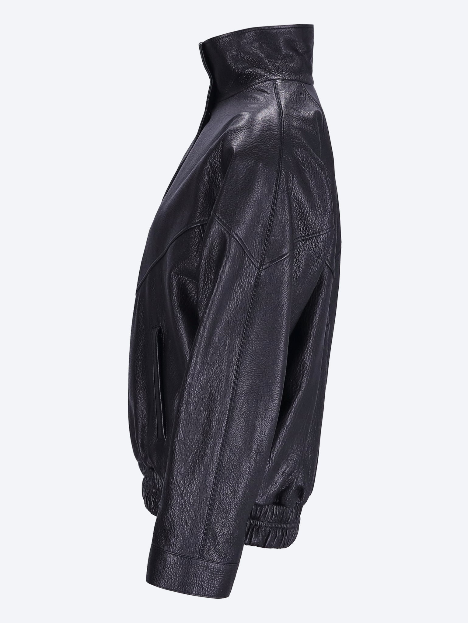 Leather Logo Jacket Acne studios оригінал – Купити в Україні – вид ззаду