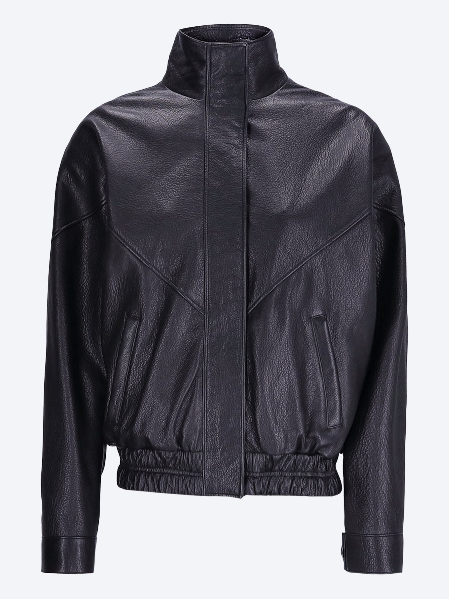 Leather Logo Jacket Acne studios оригінал – Купити в Україні – боковий вид