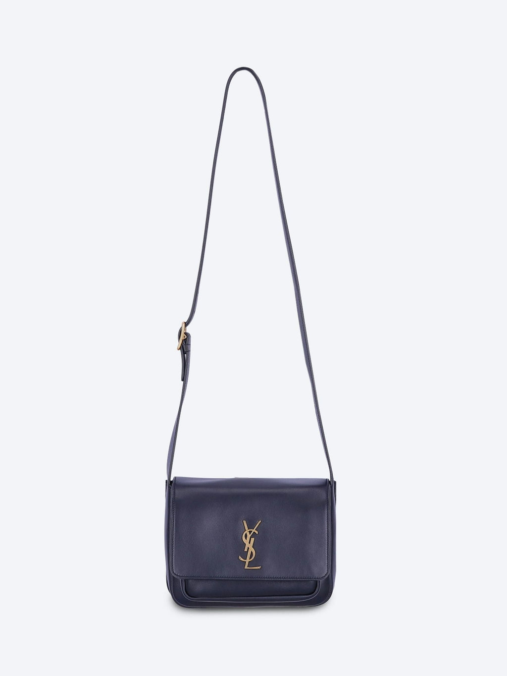 Оригінальна Leather Niki Satchel Bag Saint laurent – боковий вид