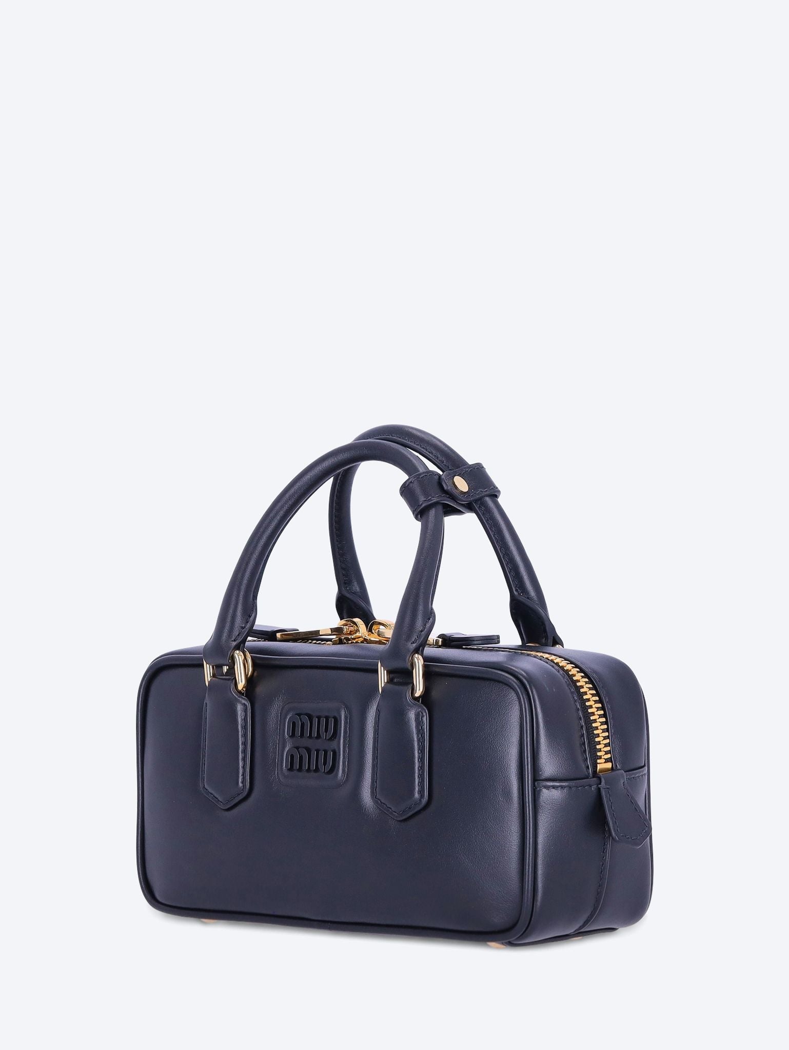 Arcadie Leather Bag Miu miu – Гарантія оригінальності – вид ззаду
