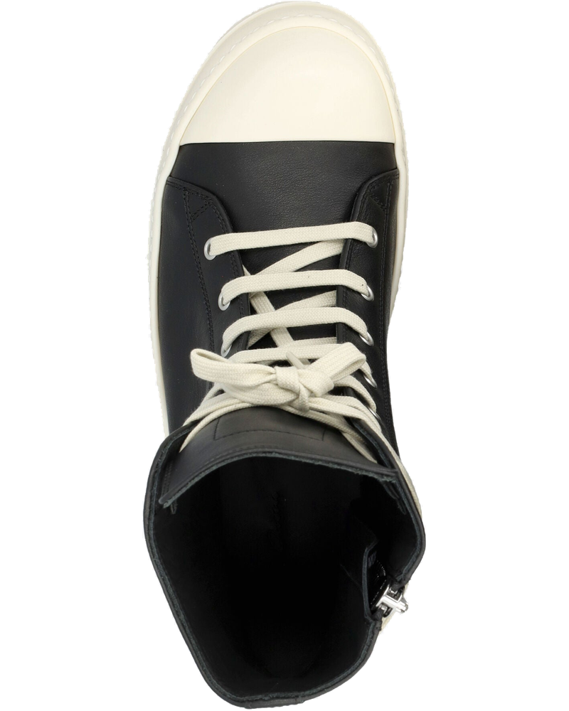 Оригінальна Leather Temple High Sneakers Rick owens