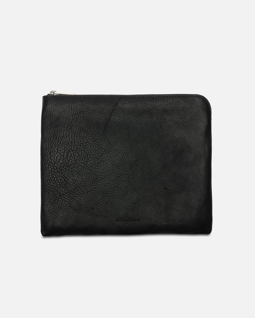 Leather Travel Liquid Bag In Black Rick owens оригінал – Купити в Україні – боковий вид