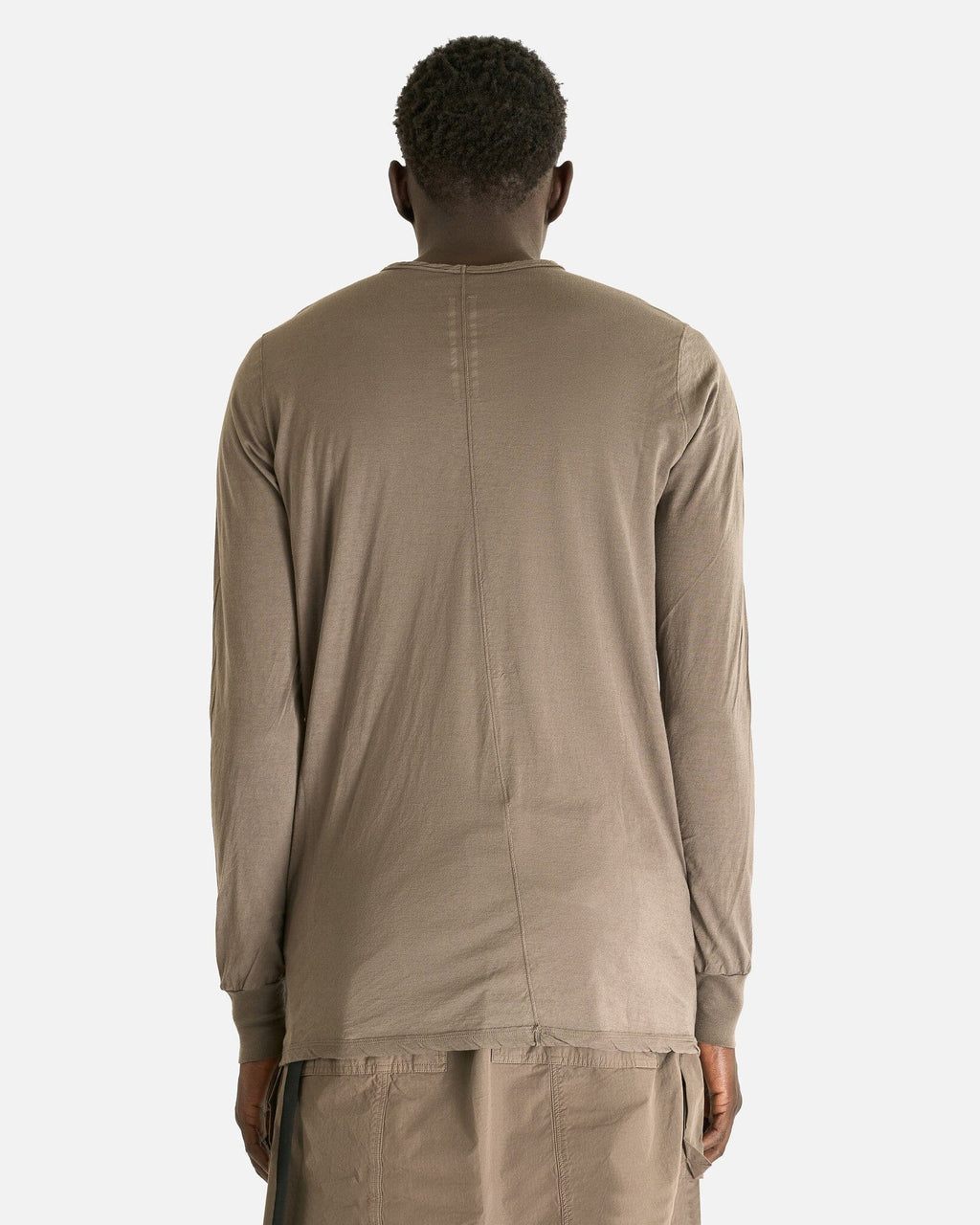 Level Long Sleeve T In Dust Rick owens – Гарантія оригінальності – детальний вид