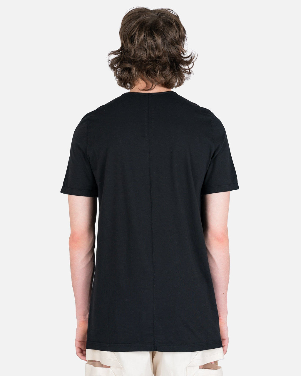 Level T-Shirt In Black Rick owens – Гарантія оригінальності – детальний вид