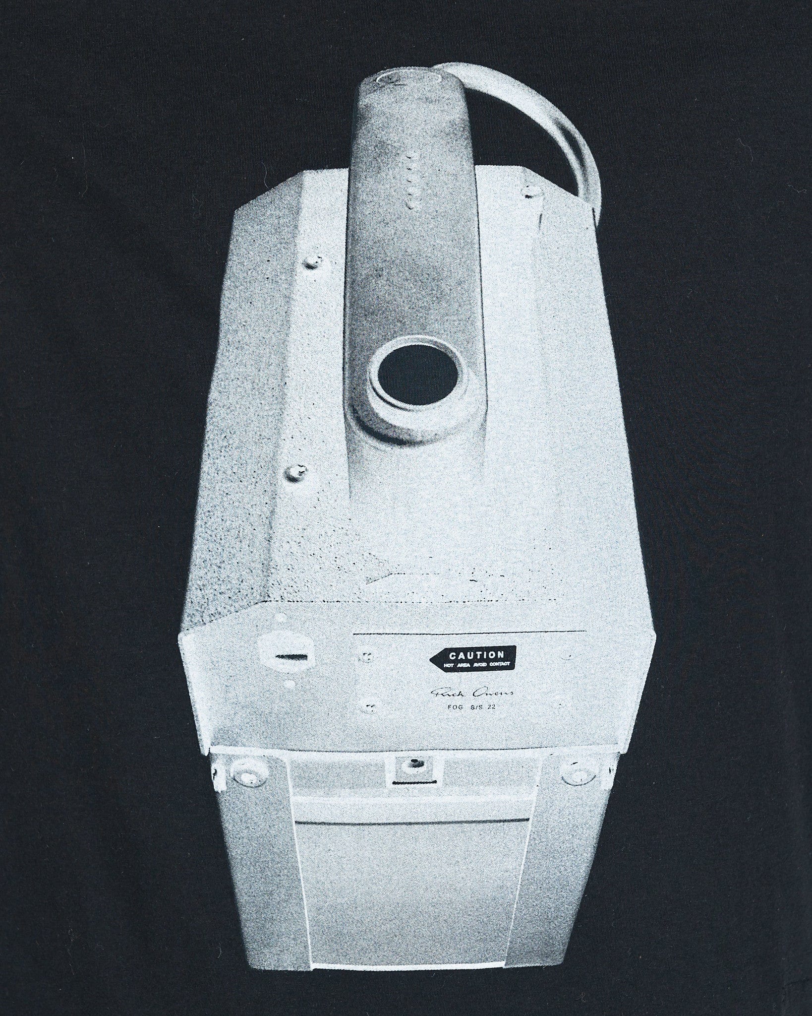 Level T-Shirt In Black Rick owens – Гарантія оригінальності – збільшений вид