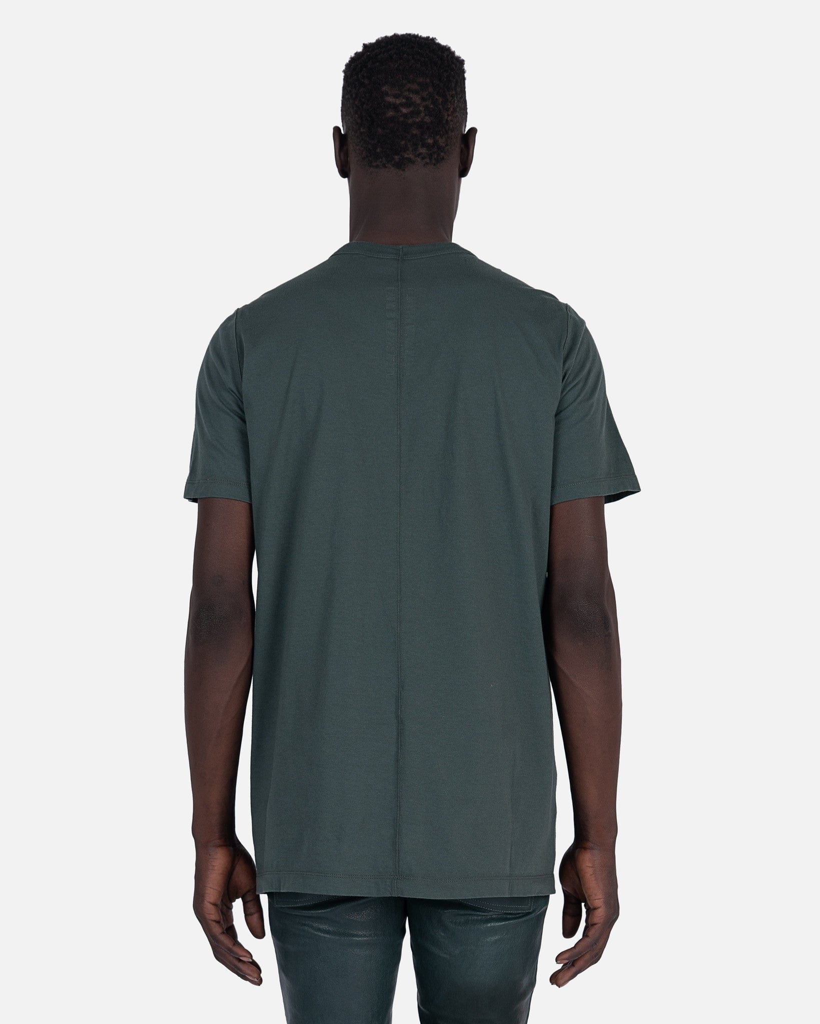 Оригінальна Level T-Shirt In Teal Rick owens – детальний вид