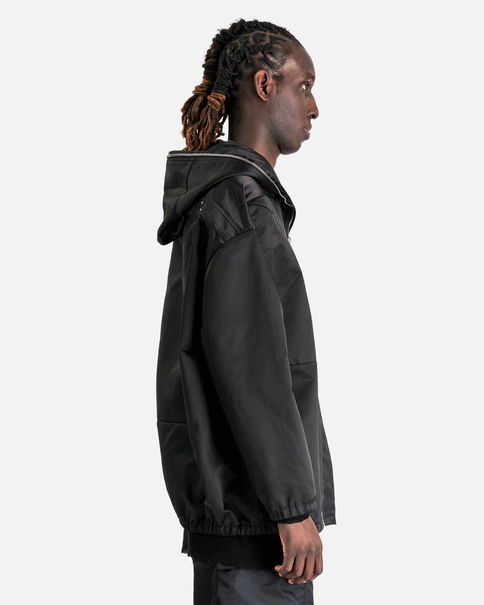 Lido Hoodie In Black Rick owens оригінал – Купити в Україні – вид ззаду
