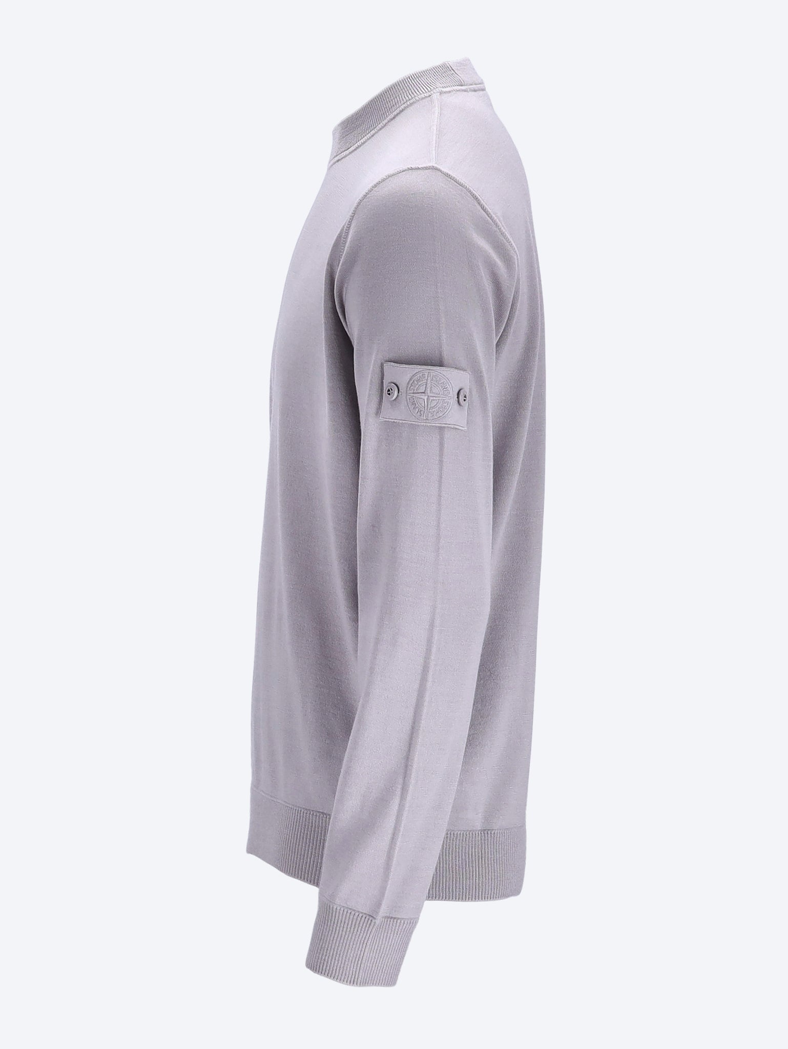 Light Pure Rws Wool Ghost Crewneck Sweater Stone island – Гарантія оригінальності – вид ззаду