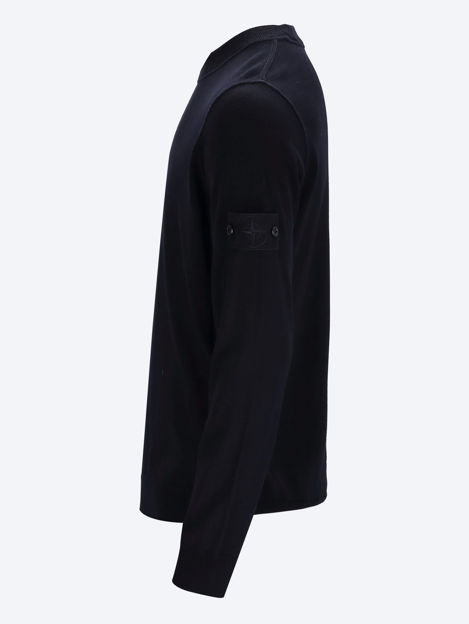 Light Pure Rws Wool Ghost Crewneck Sweater Stone island – Гарантія оригінальності – вид ззаду