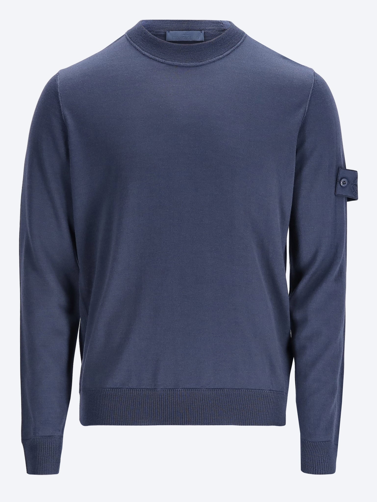 Light Pure Rws Wool Ghost Crewneck Sweater Stone island – Гарантія оригінальності – боковий вид