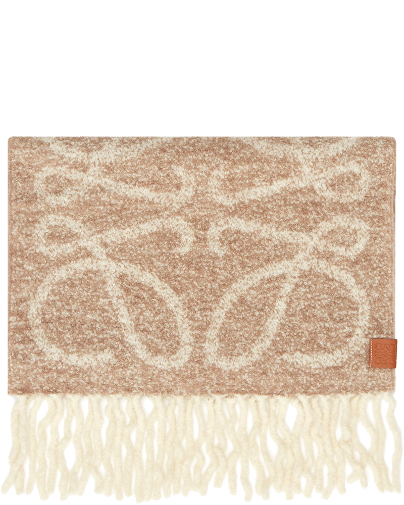 Оригінальна Beige Anagram Scarf Loewe