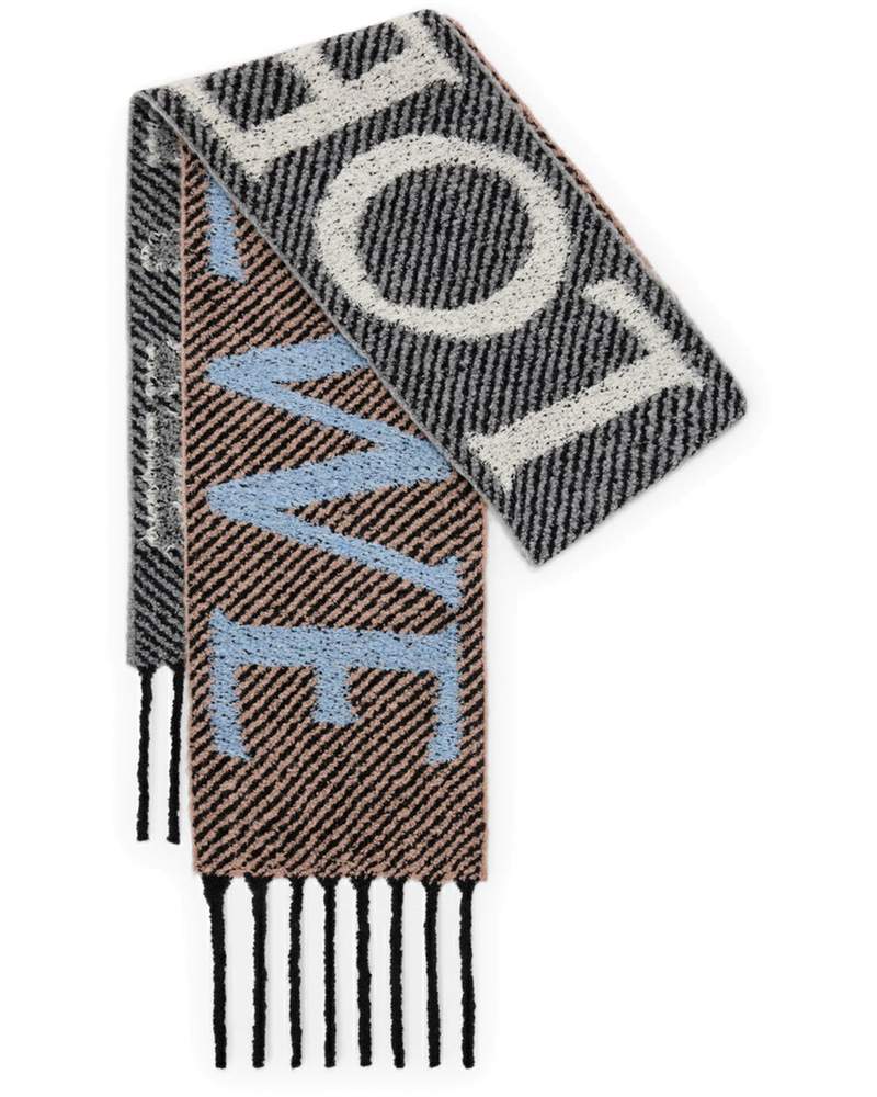 Оригінальна Wool And Alpaca Blend Scarf Loewe