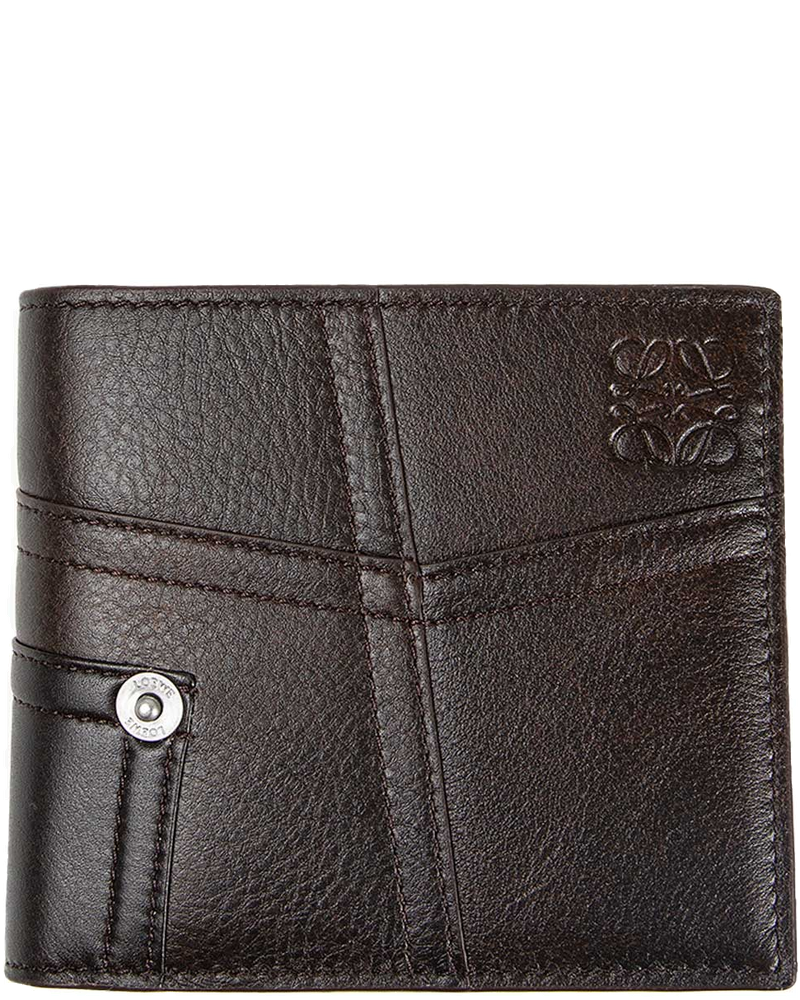 Panta Bifold Wallet In Shiny Calfskin Loewe – Гарантія оригінальності