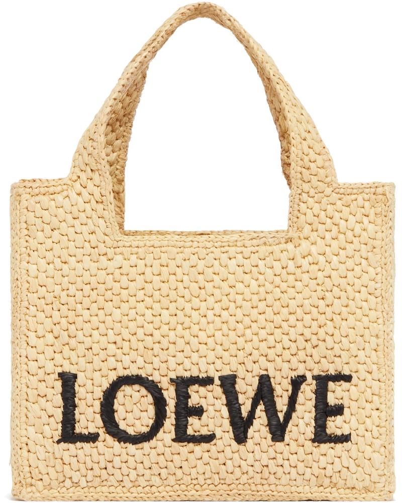 Оригінальна Beige Font Tote Small Loewe