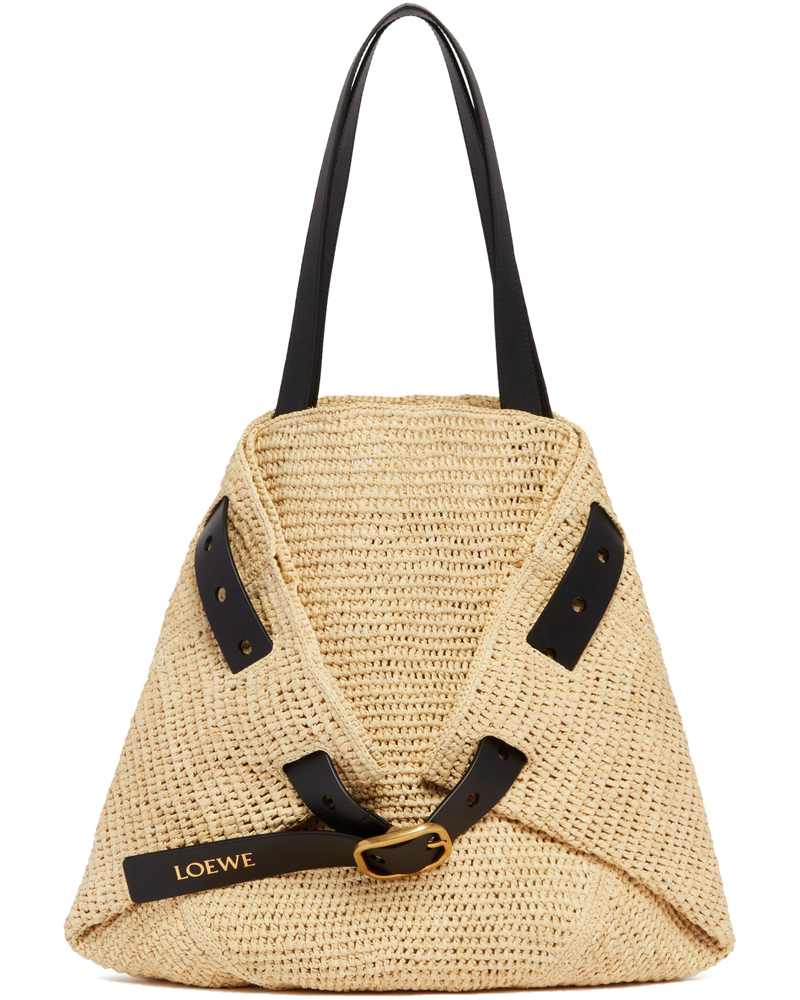 Оригінальна Beige Medium Punch Hole Shopper Bag Loewe