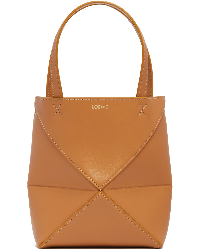 Beige Small Puzzle Fold Tote Loewe – Гарантія оригінальності