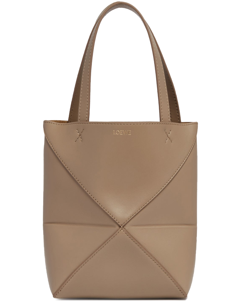 Beige Mini Puzzle Fold Tote Loewe – Гарантія оригінальності