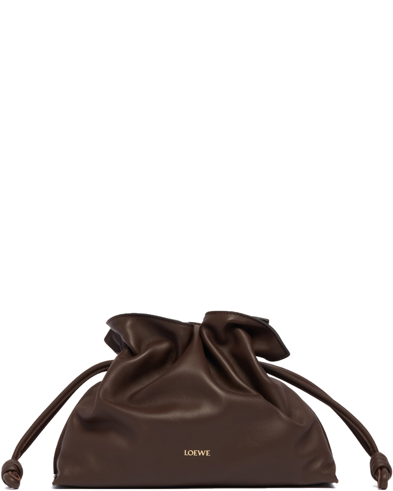Оригінальна Brown Medium Flamenco Clutch Bag Loewe