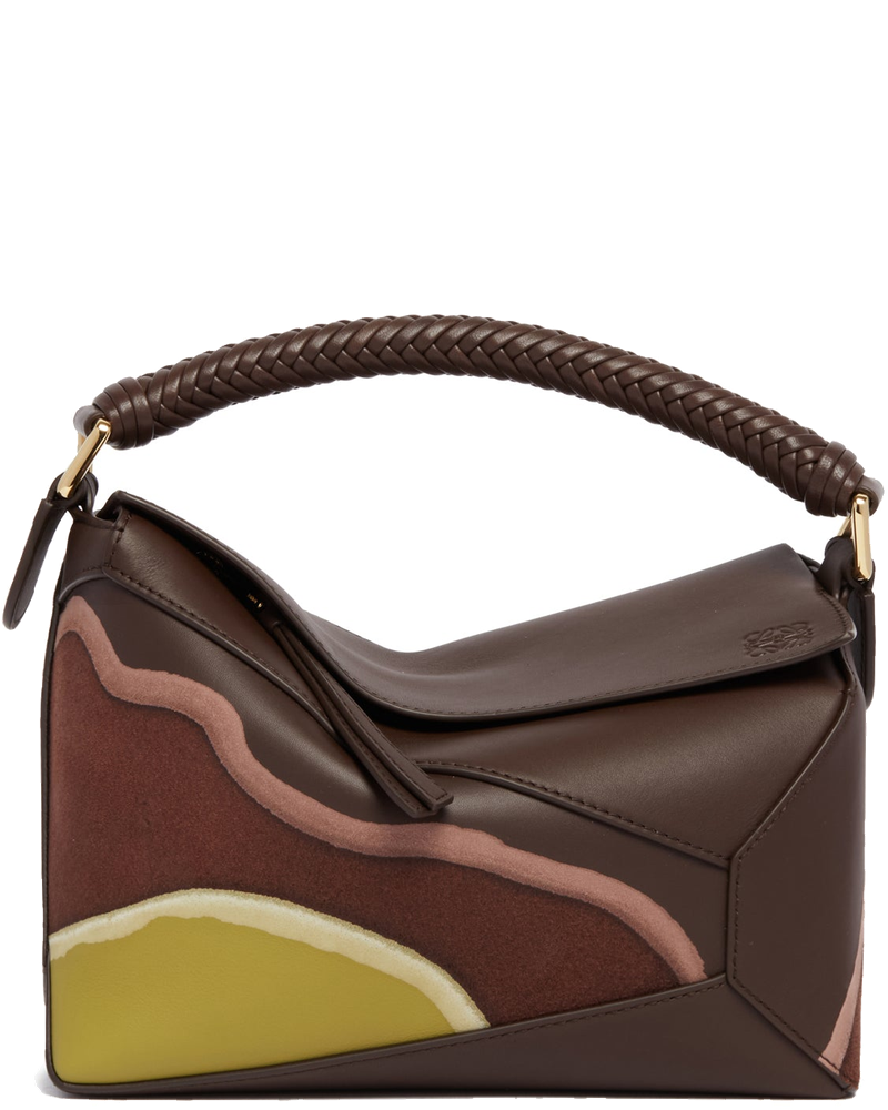 Brown Puzzle Edge Landscape Bag Loewe оригінал – Купити в Україні
