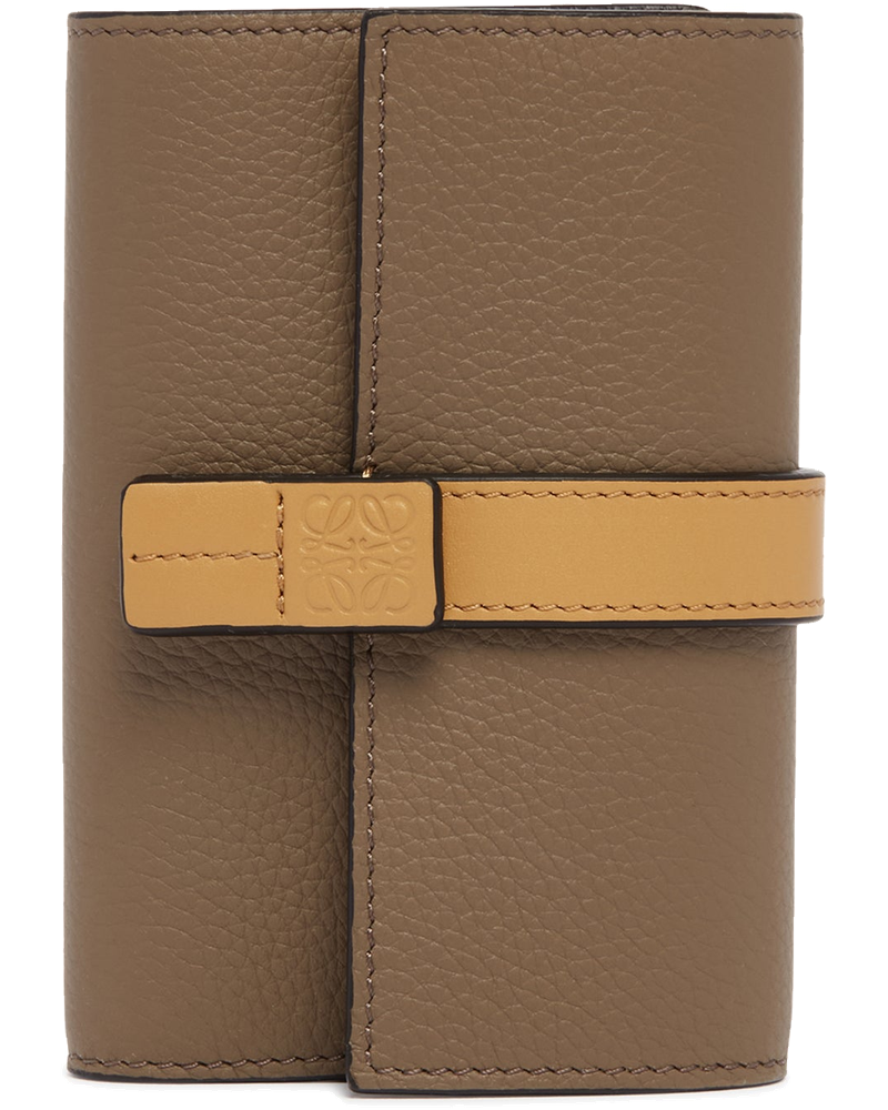 Brown Small Vertical Wallet Loewe – Гарантія оригінальності