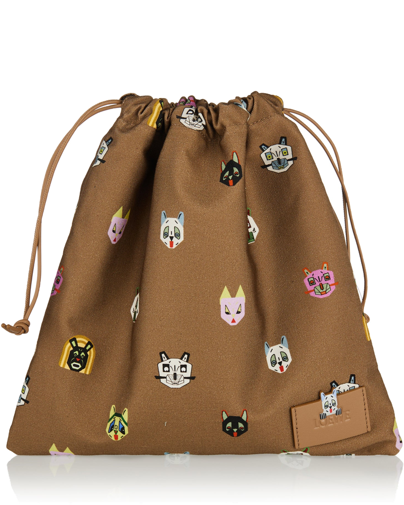 Оригінальна Cats Small Drawstring Pouch Loewe