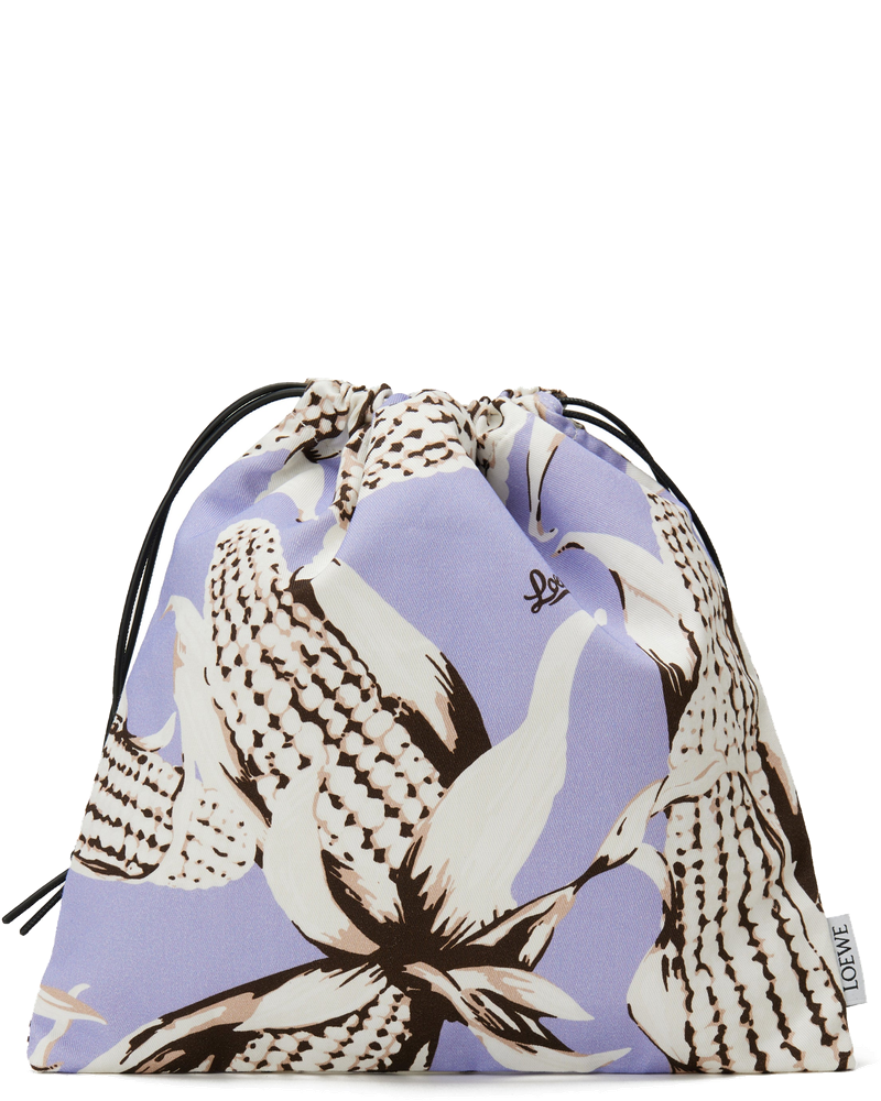Corn Small Drawstring Canvas Pouch Loewe оригінал – Купити в Україні
