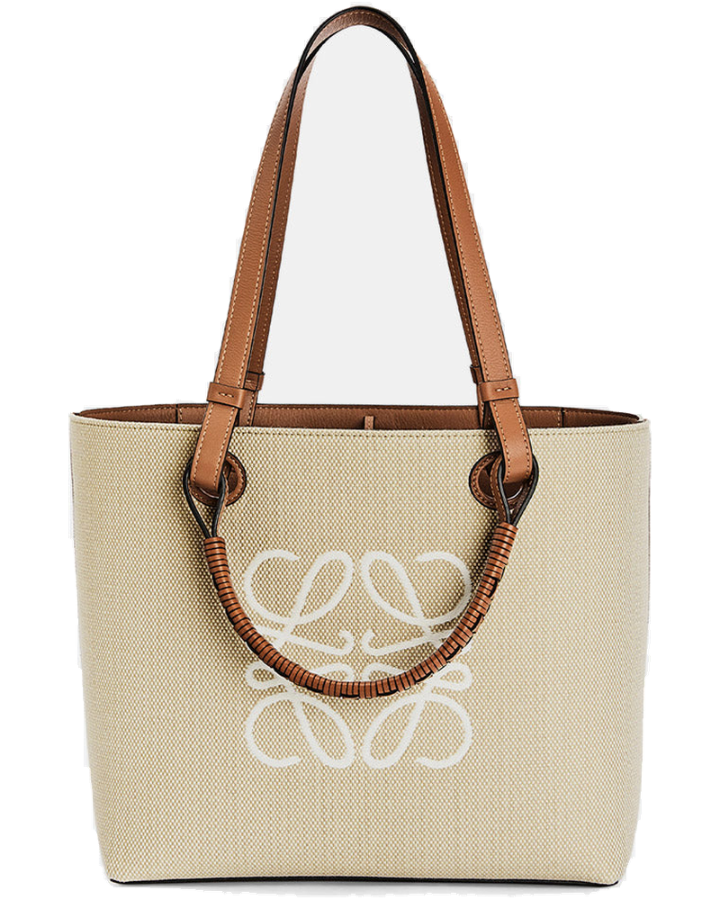 Оригінальна Ecru & Tan Small Anagram Tote Loewe