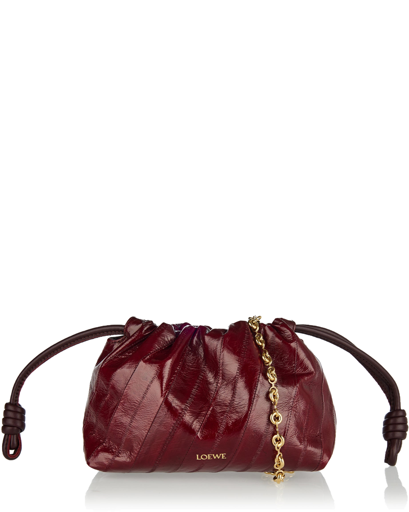 Mini Flamenco Hagfish Leather Purse Loewe – Гарантія оригінальності