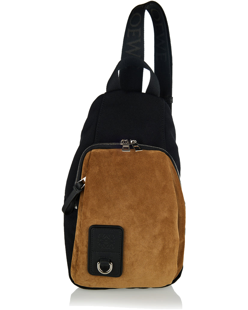 Оригінальна Flex Sling Canvas And Suede Bag Loewe