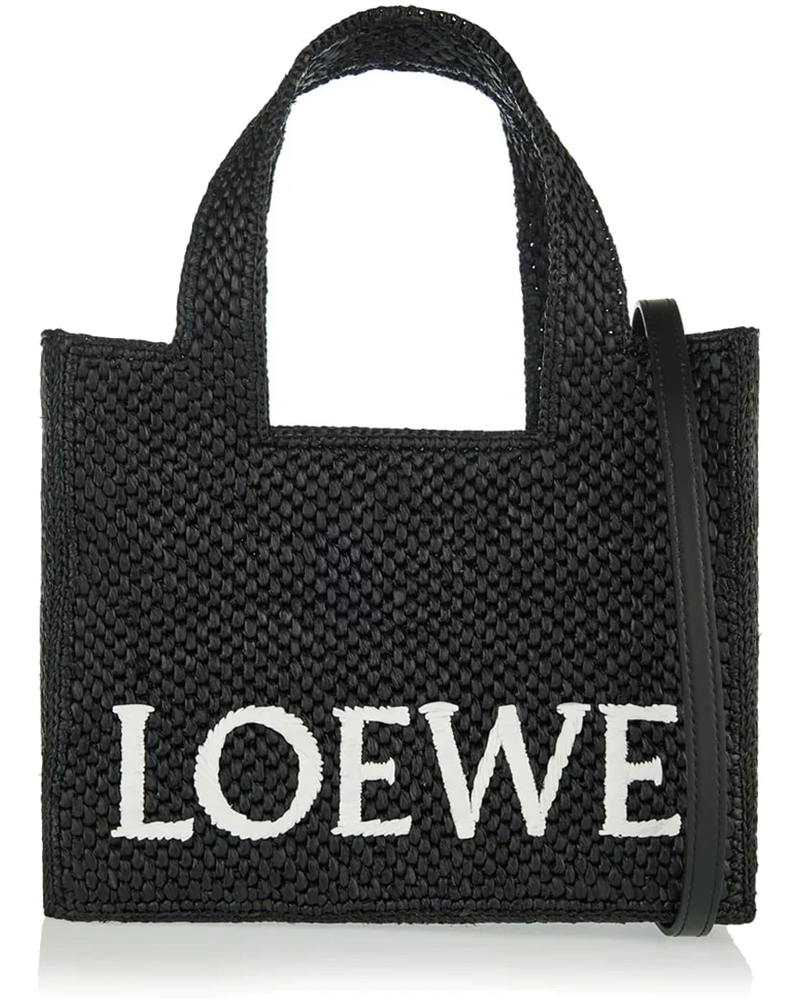 Small Loewe Font Raffia Tote Loewe – Гарантія оригінальності