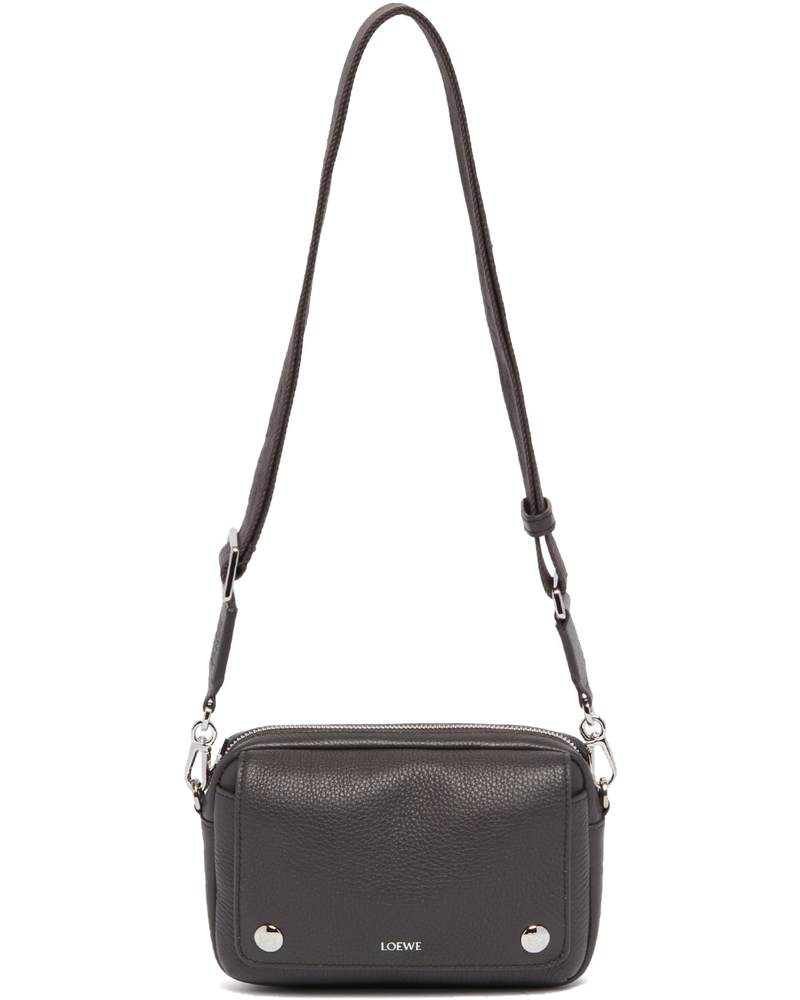 Gray Small Pebble Messenger Bag Loewe – Гарантія оригінальності