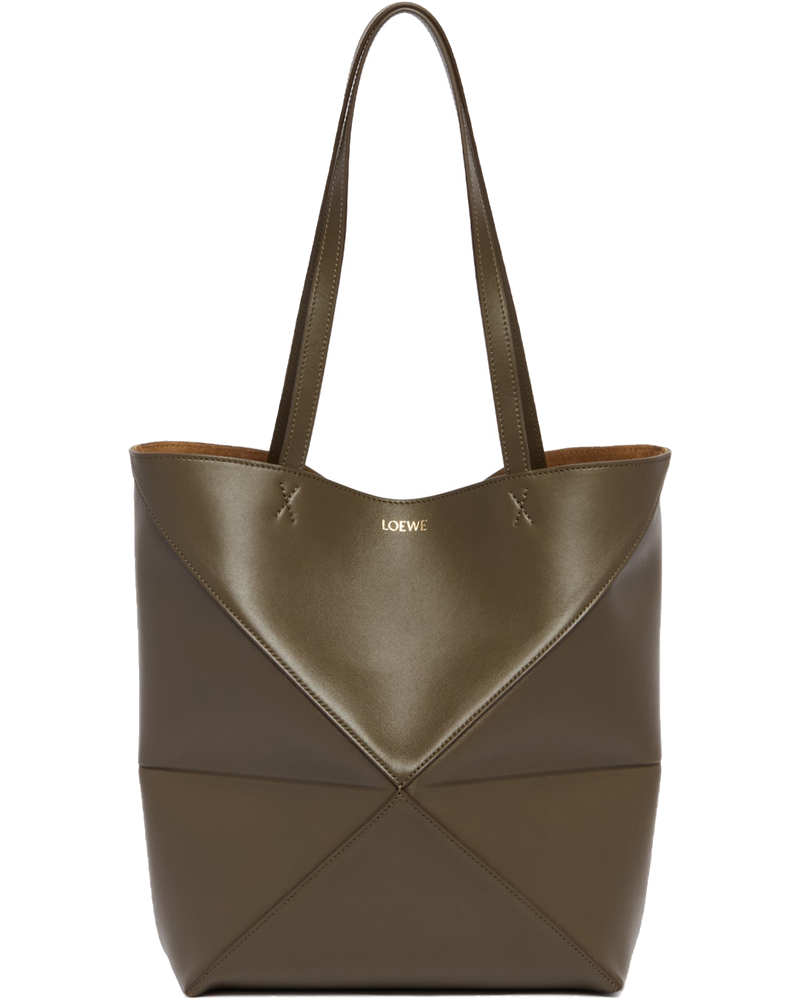 Green Medium Puzzle Fold Tote Bag Loewe оригінал – Купити в Україні