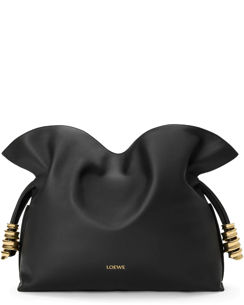 Оригінальна Medium Coil Flamenco Clutch Bag In Calfskin Nappa Loewe