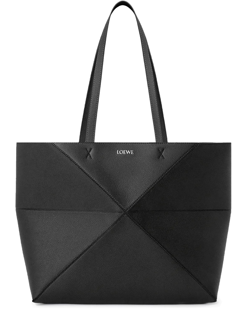 Medium Puzzle Fold Horizontal Tote Bag In Grained Calfskin Loewe – Гарантія оригінальності