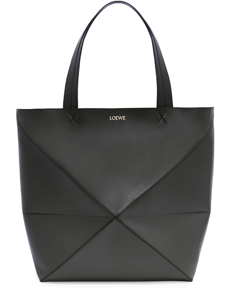 Puzzle Fold Tote XL Bag In Polished Calfskin Loewe оригінал – Купити в Україні