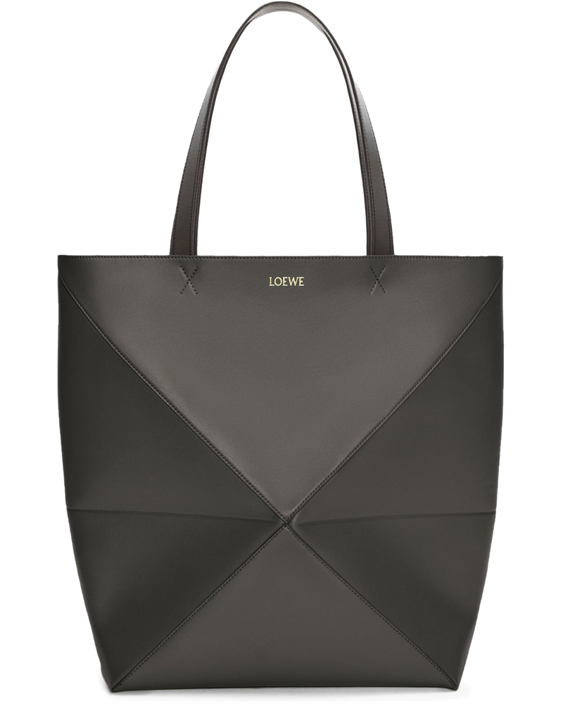 Puzzle Fold Tote XL Bag In Polished Calfskin Loewe оригінал – Купити в Україні