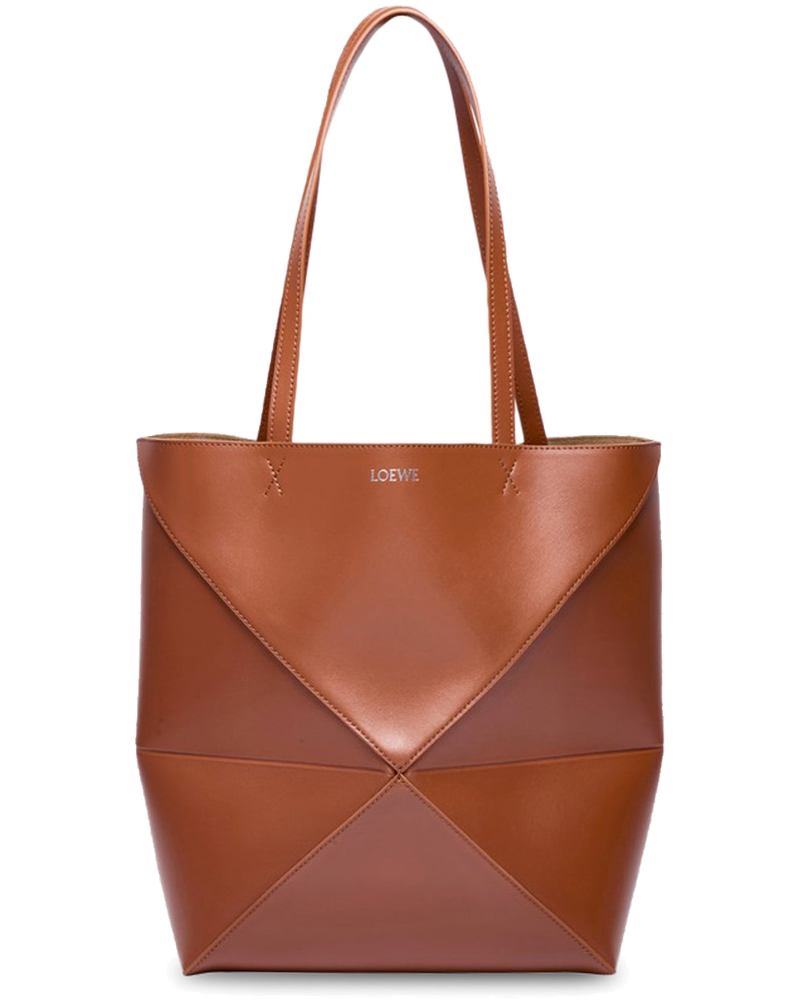 Puzzle Fold Tote Bag In Polished Calfskin Loewe оригінал – Купити в Україні